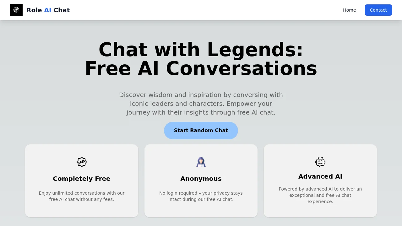 Role AI Chat screenshot 1