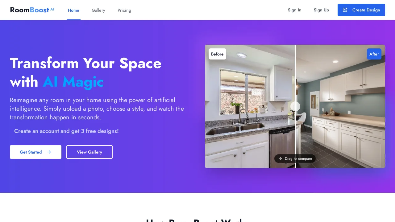 RoomBoost AI screenshot 1