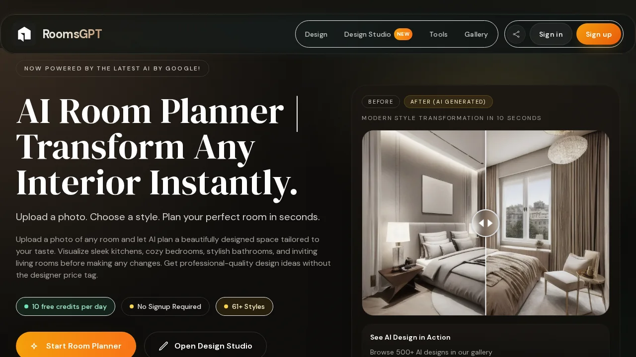 Roomsgpt screenshot 1