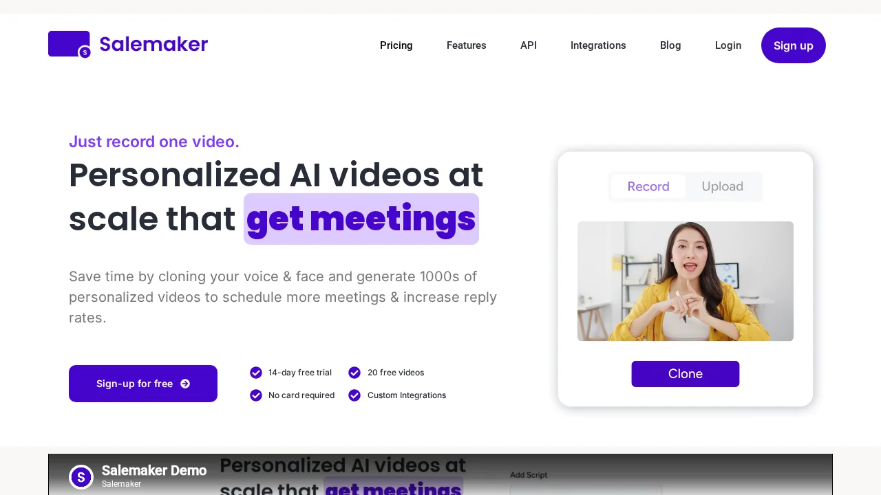 Salemaker screenshot 1