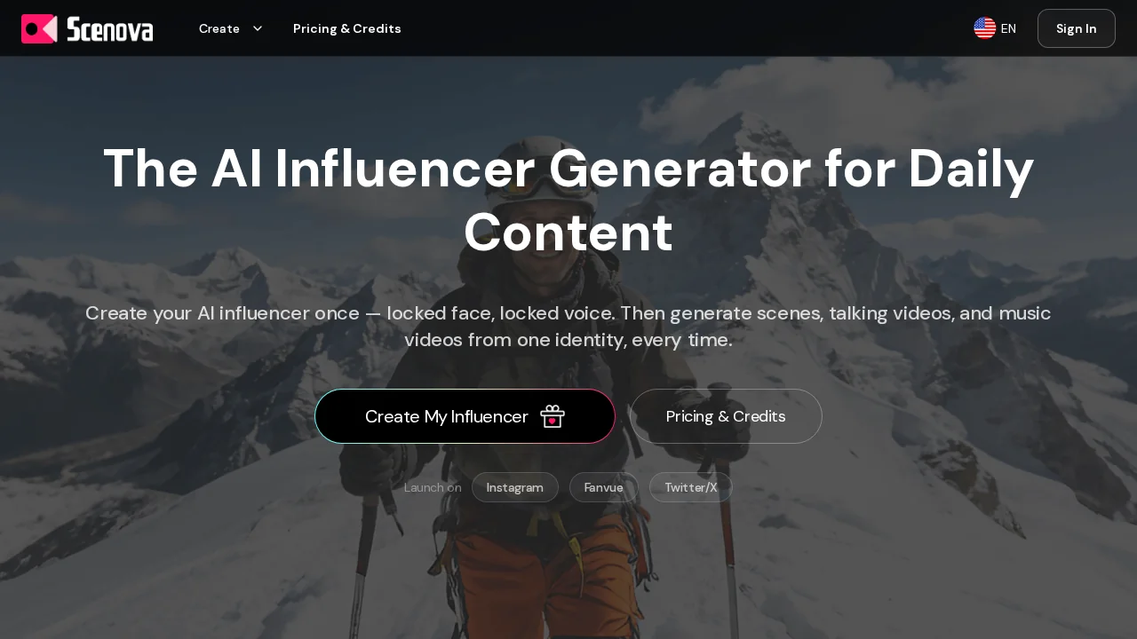 Scenova AI screenshot 1