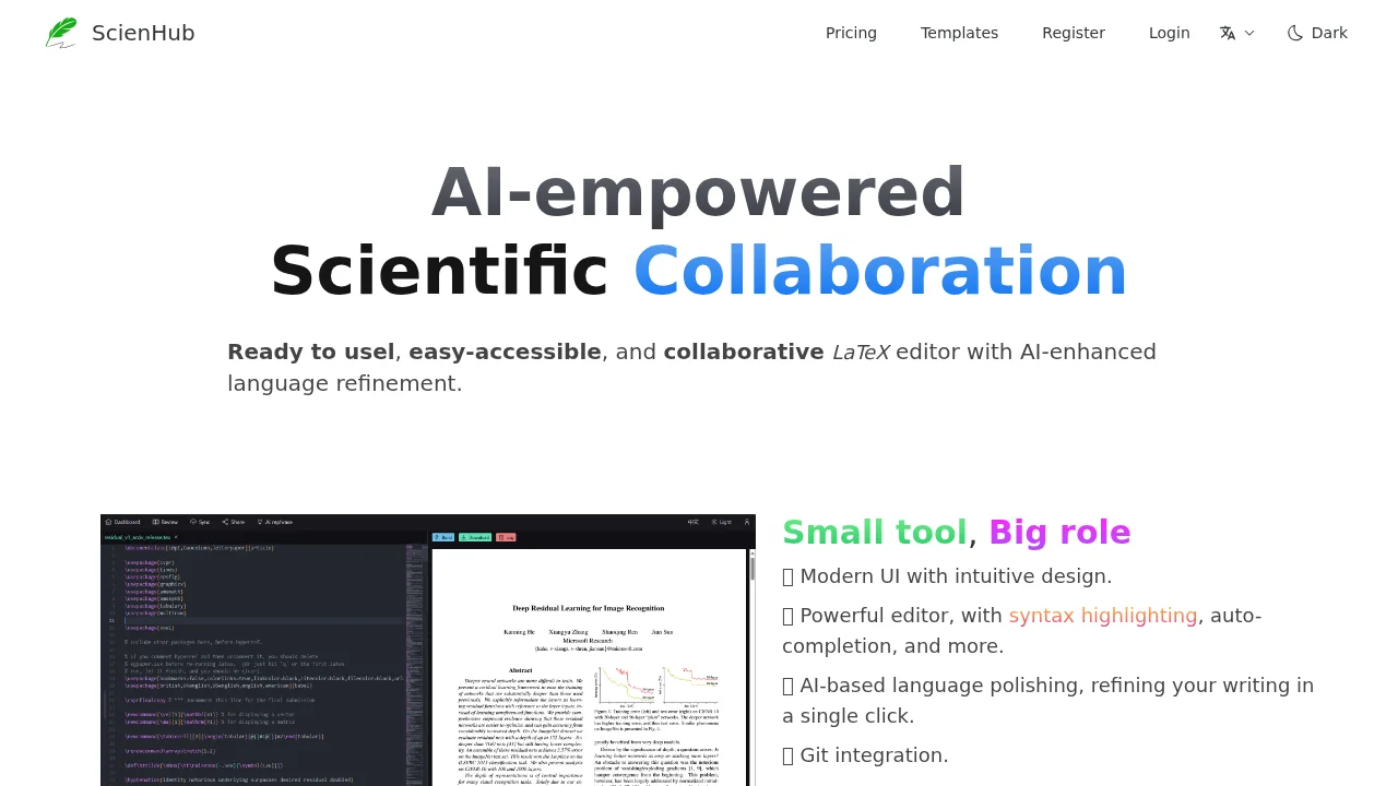 ScienHub screenshot 1