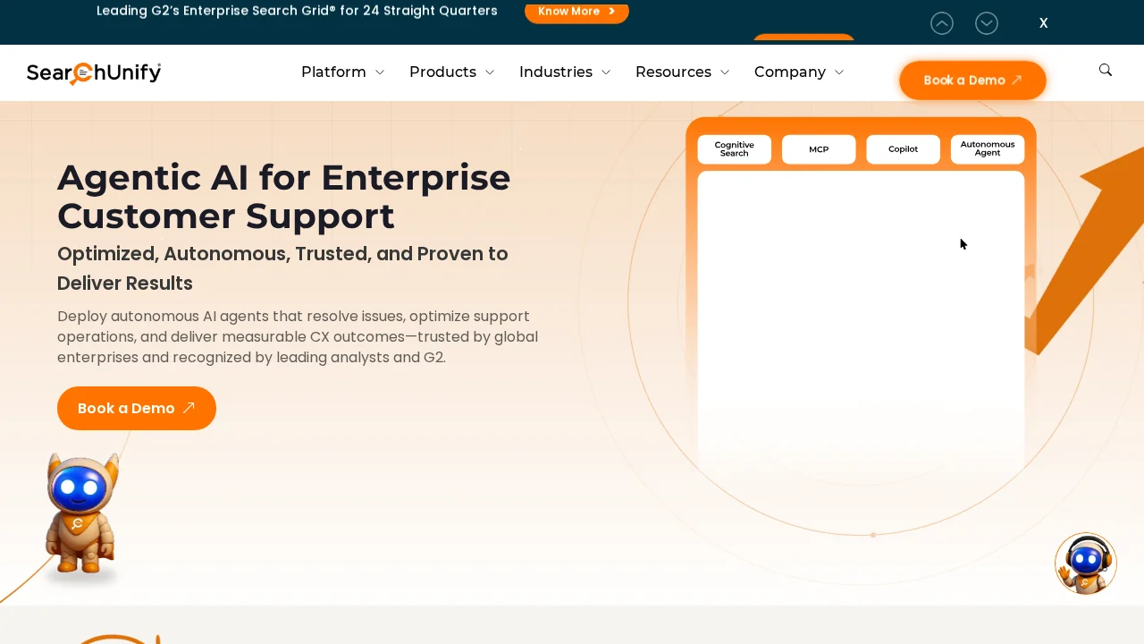 SearchUnify screenshot 1