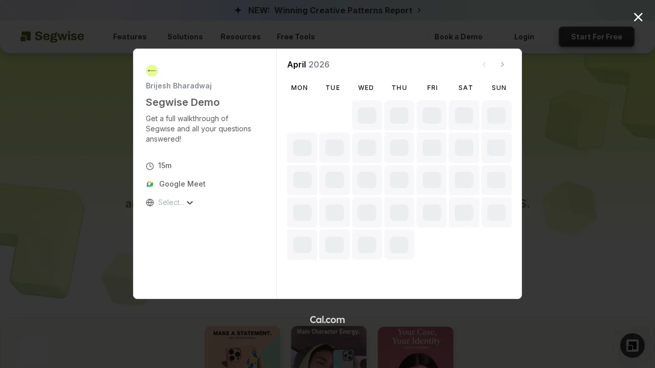 Segwise screenshot 1