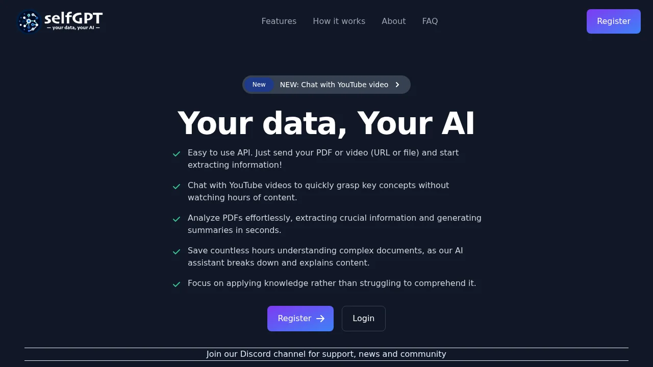 selfGPT screenshot 1