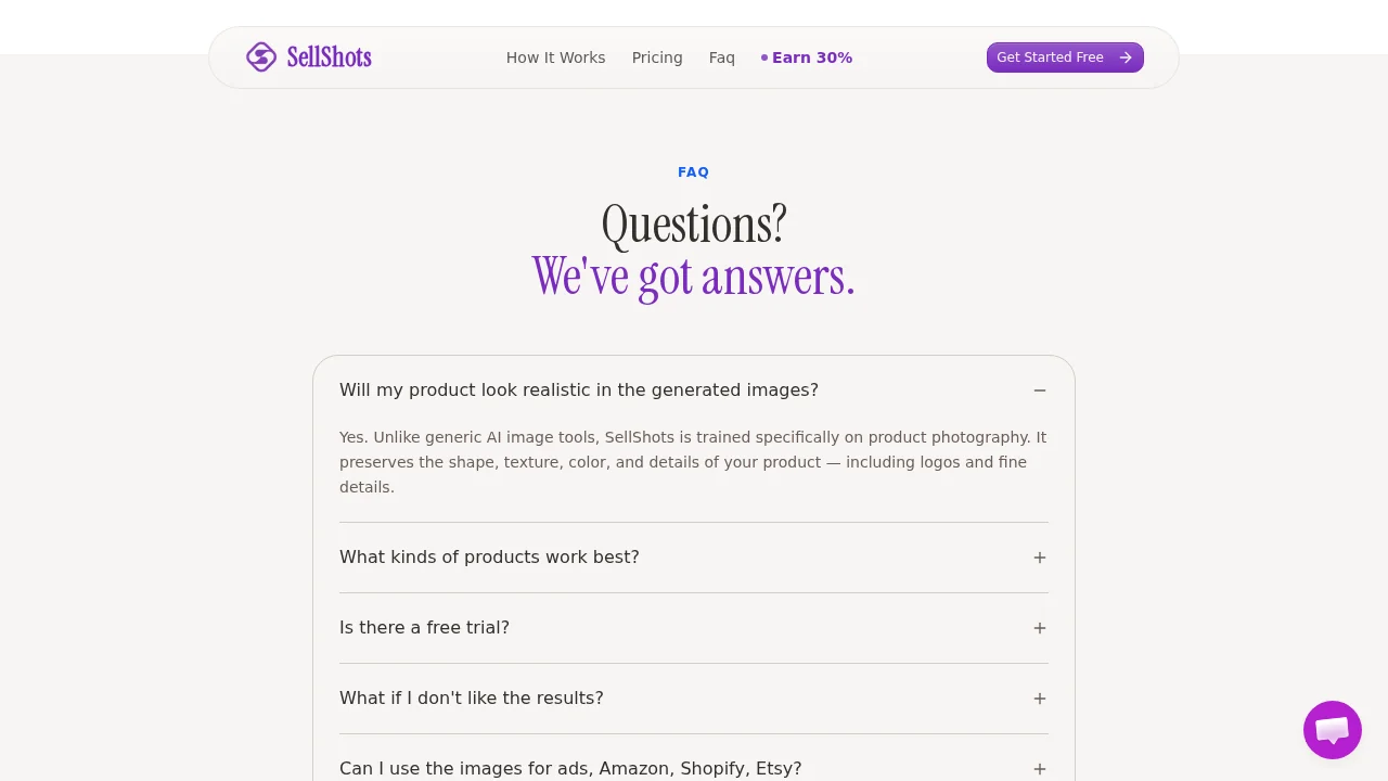 SellShots screenshot 1