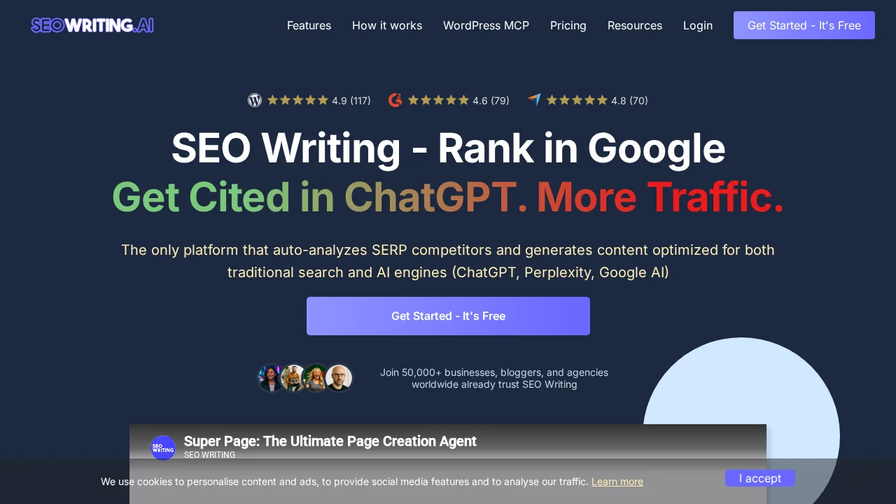 SEO Writing AI screenshot 1