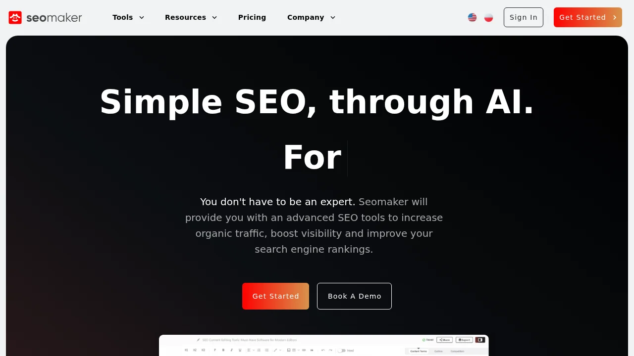 Seomaker screenshot 1