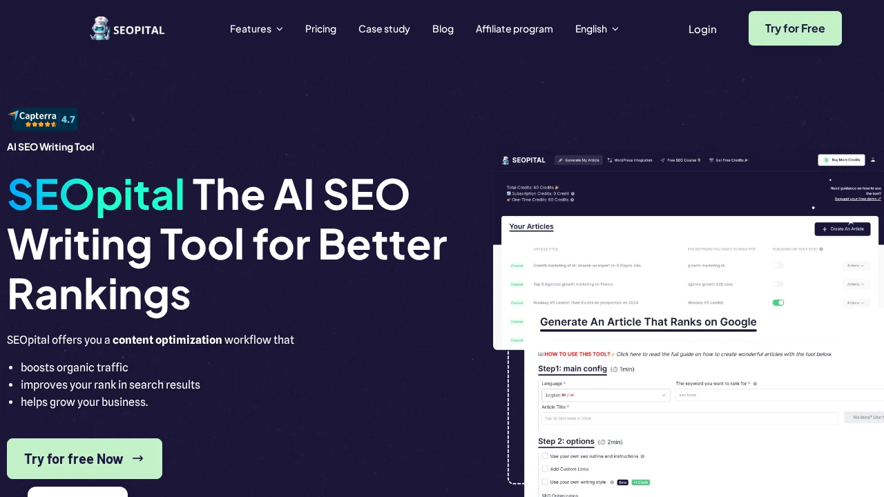 SEOpital screenshot 1