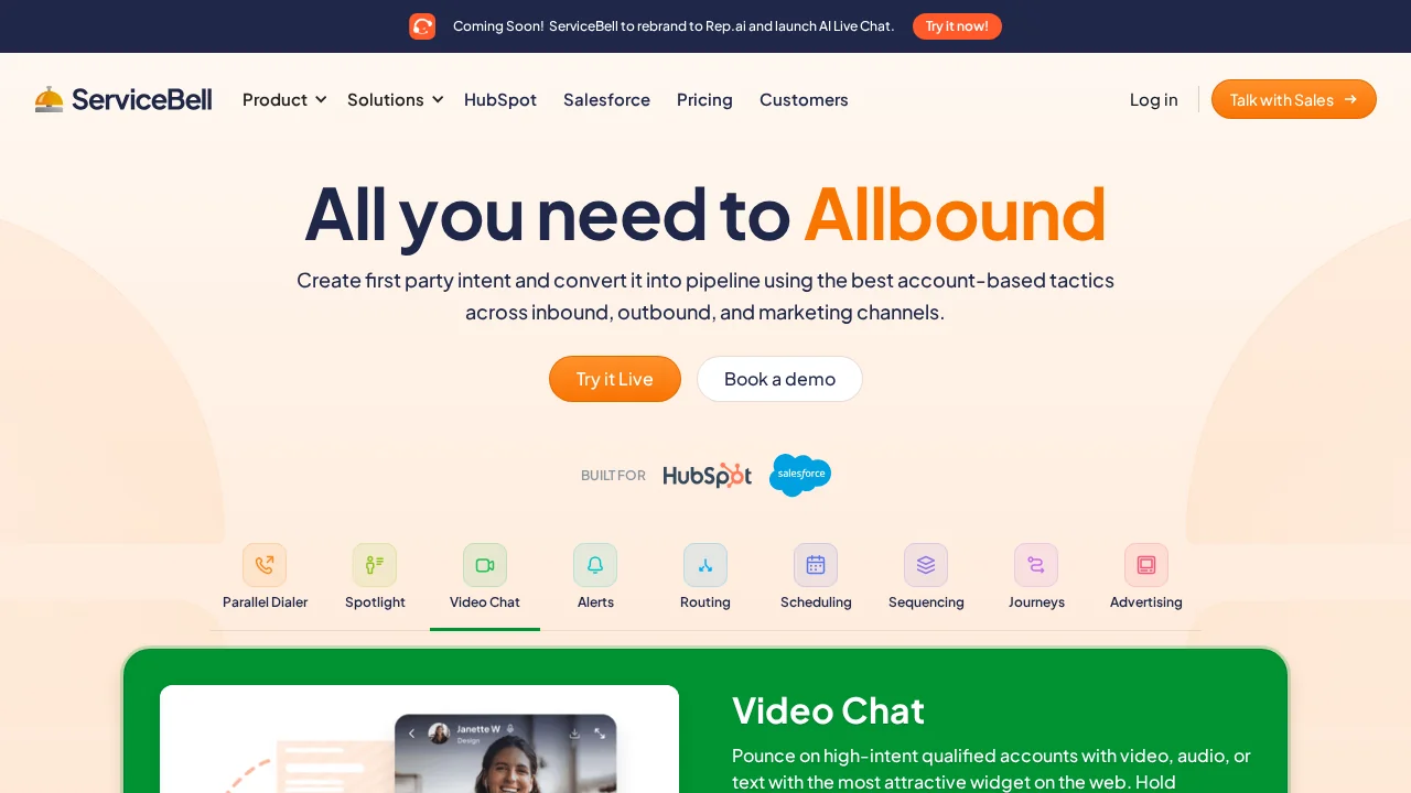 ServiceBell screenshot 1