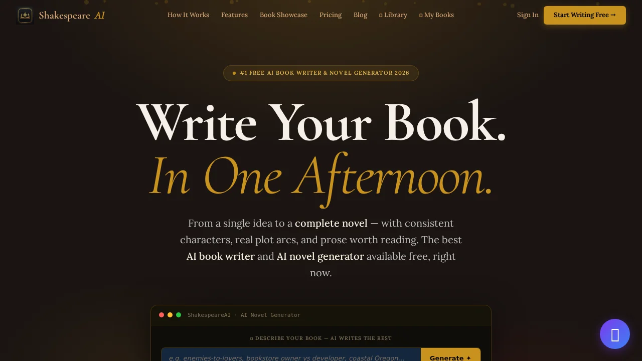 ShakespeareAI screenshot 1