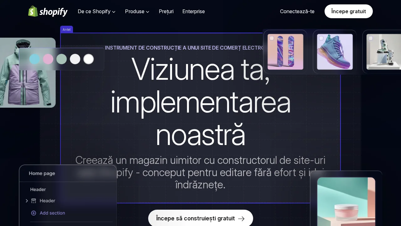 Shopify Website Builder screenshot 1