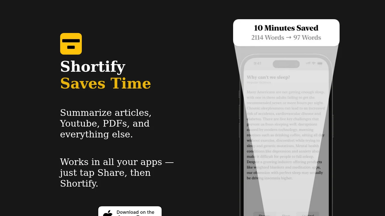 Shortify screenshot 1