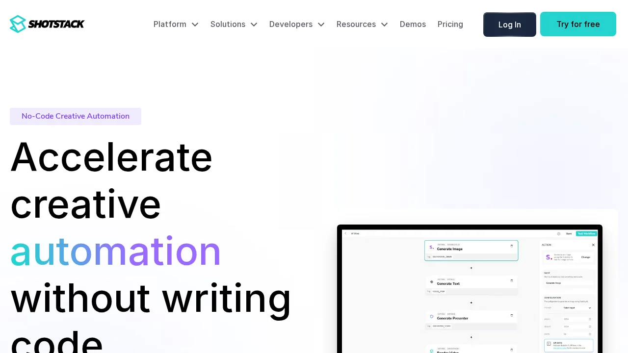 Shotstack Workflows screenshot 1