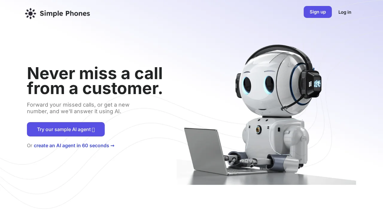 Simple Phones screenshot 1