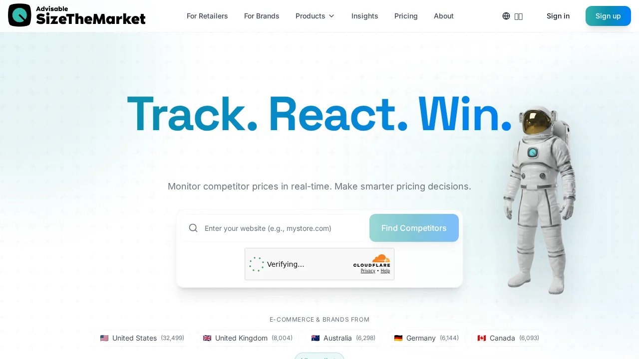 Size the Market screenshot 1