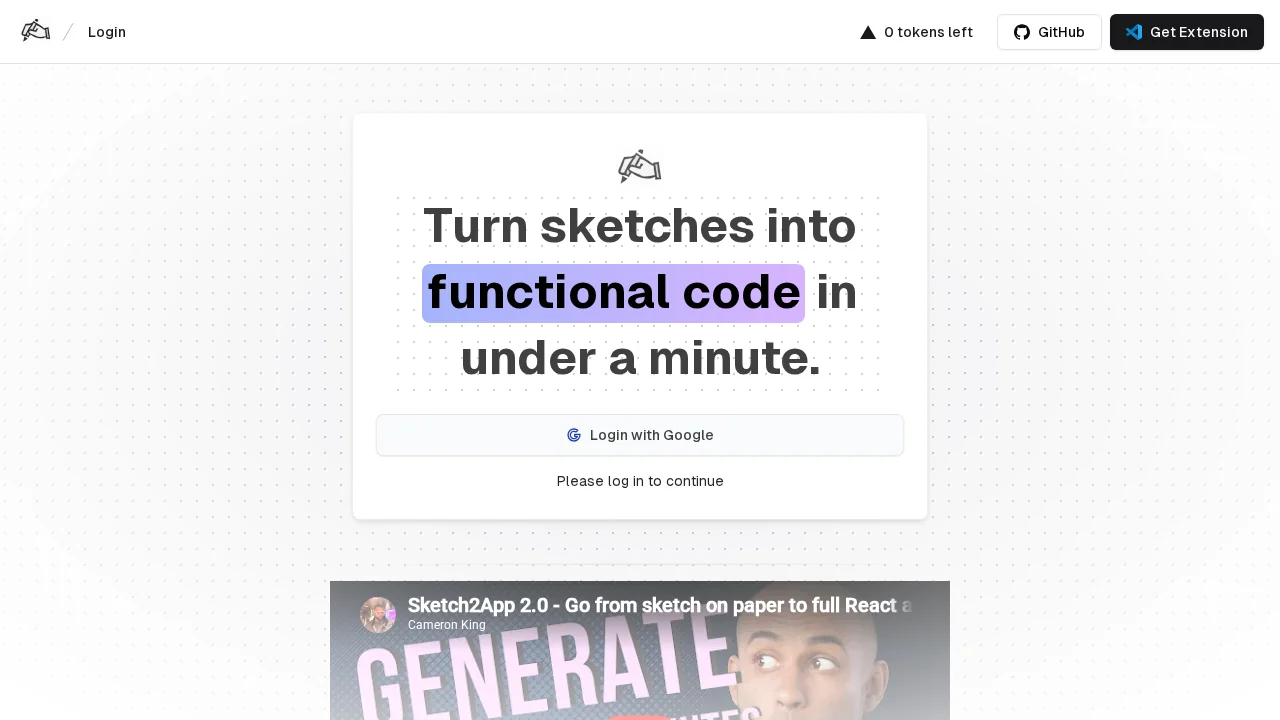 Sketch2App screenshot 1