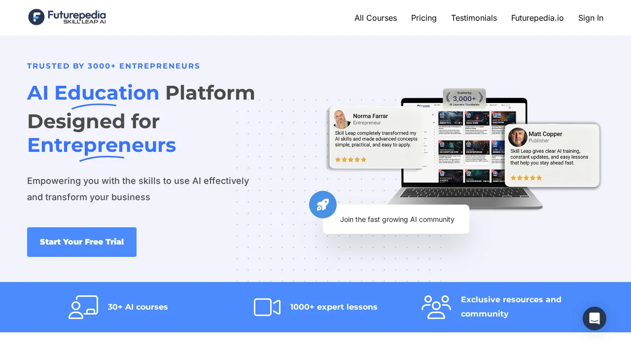 Skill Leap by Futurepedia screenshot 1