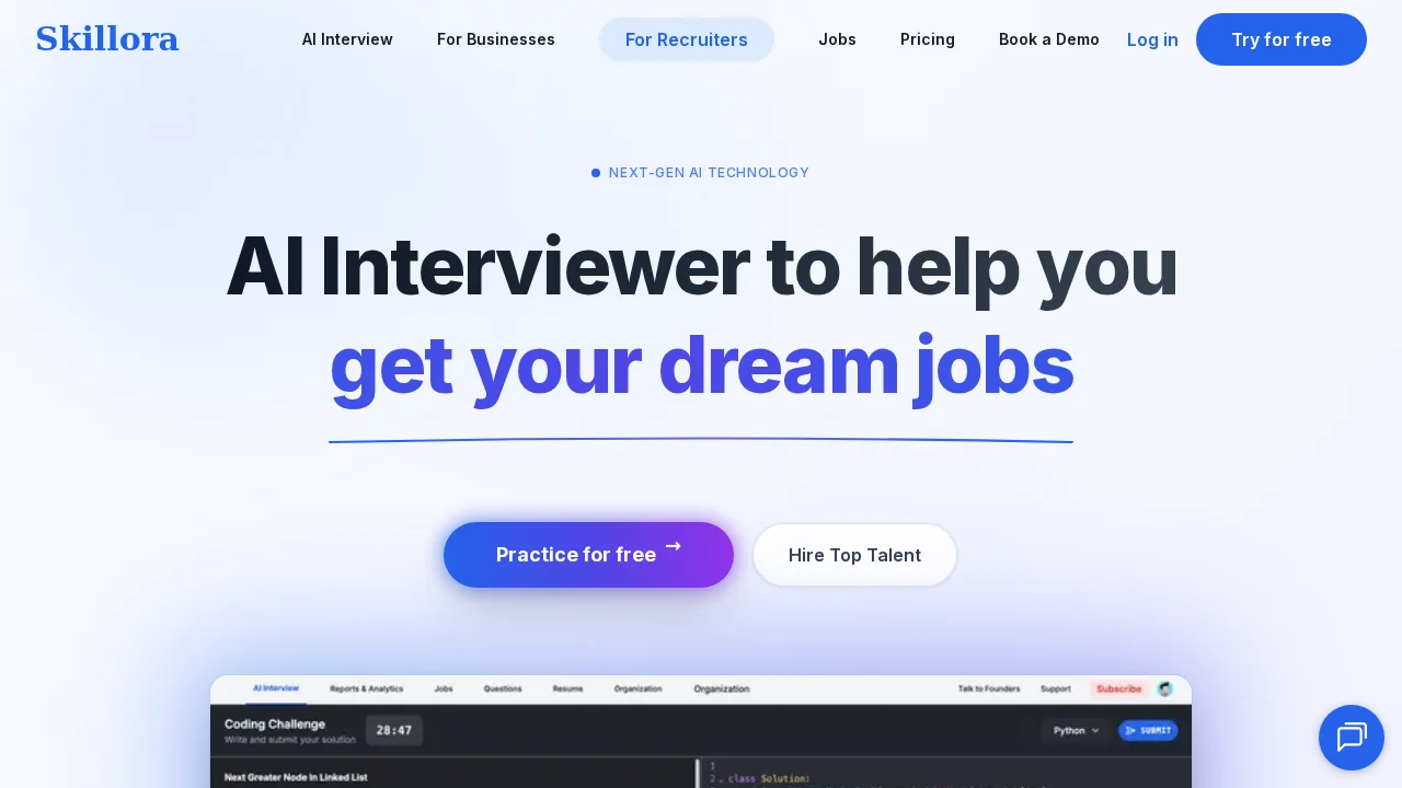 Skillora screenshot 1