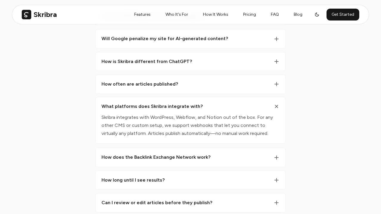 Skribra screenshot 1