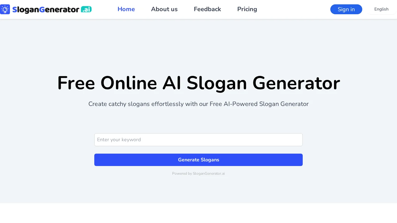 Slogan Generator screenshot 1