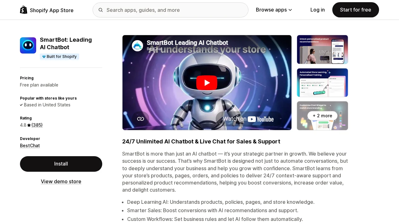 SmartBot screenshot 1