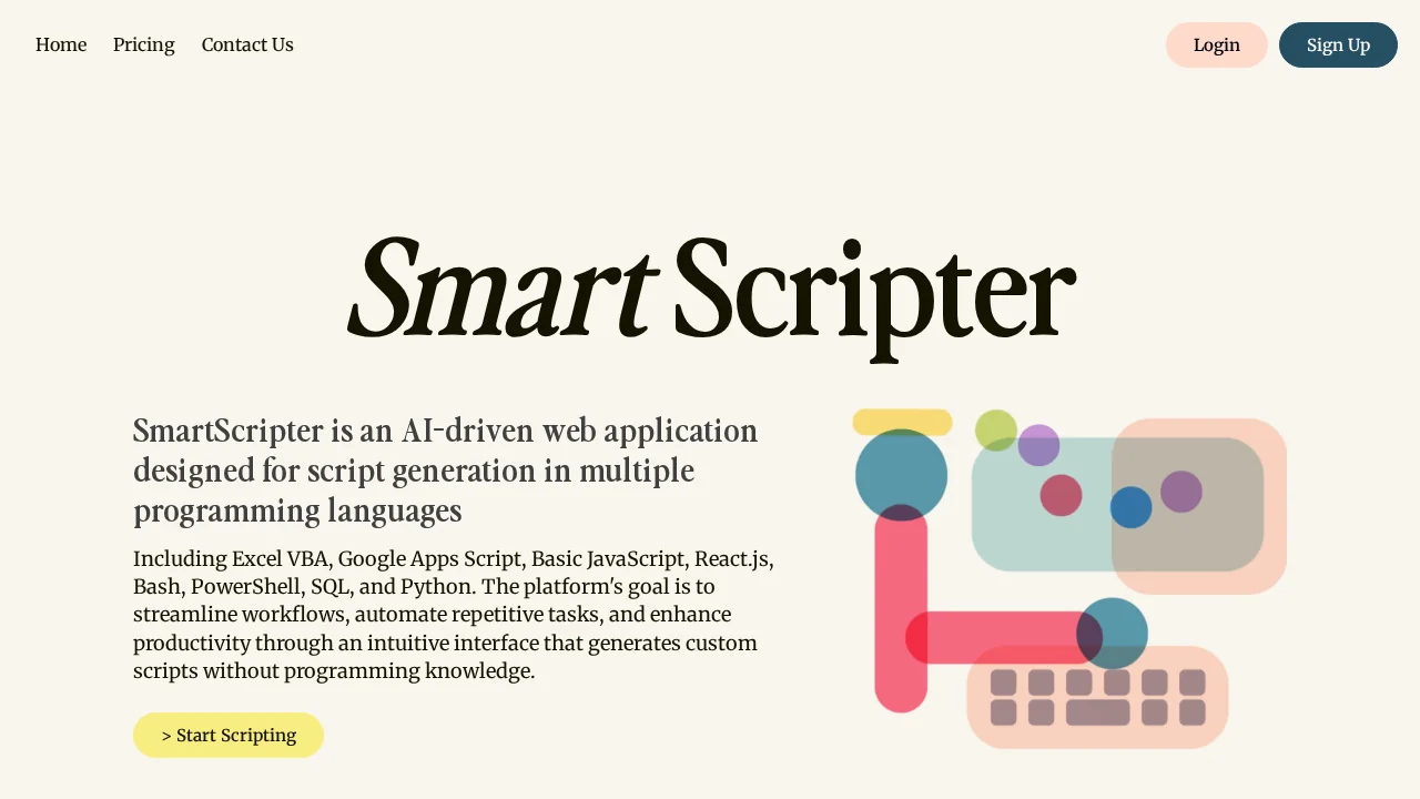 SmartScripter screenshot 1