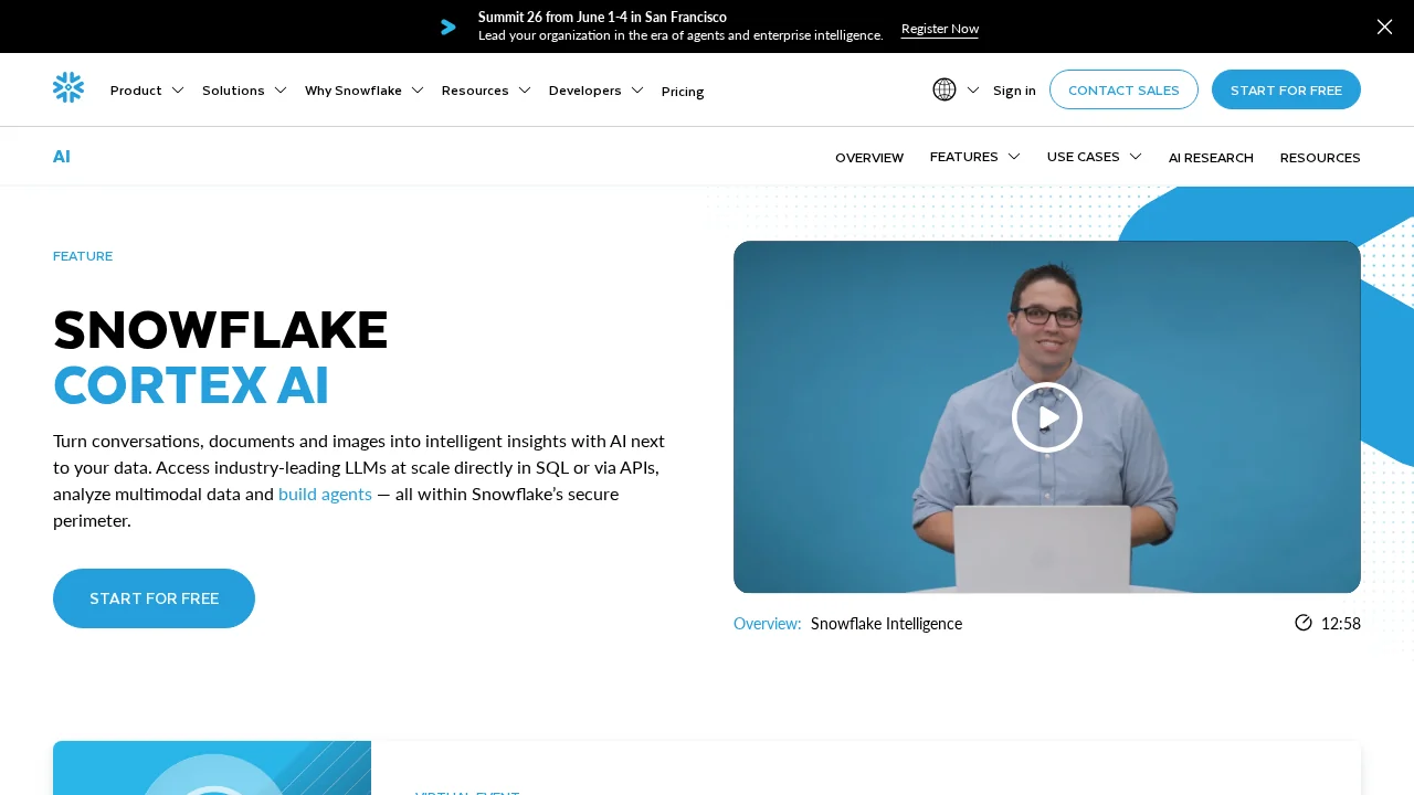 Snowflake Cortex screenshot 1