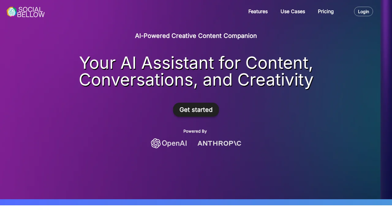 Social Bellow screenshot 1