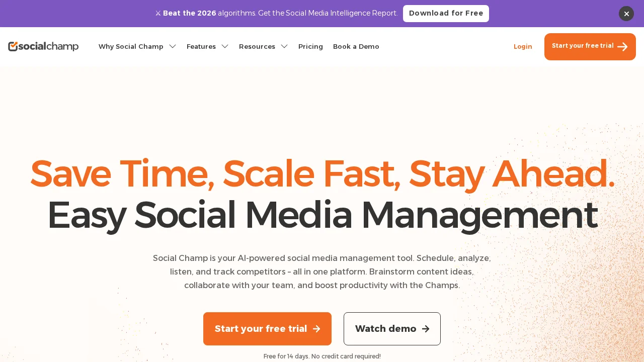 Social Champ screenshot 1