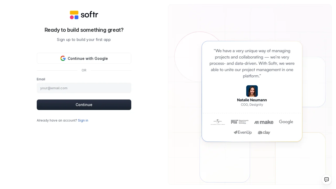 Softr Studio screenshot 1