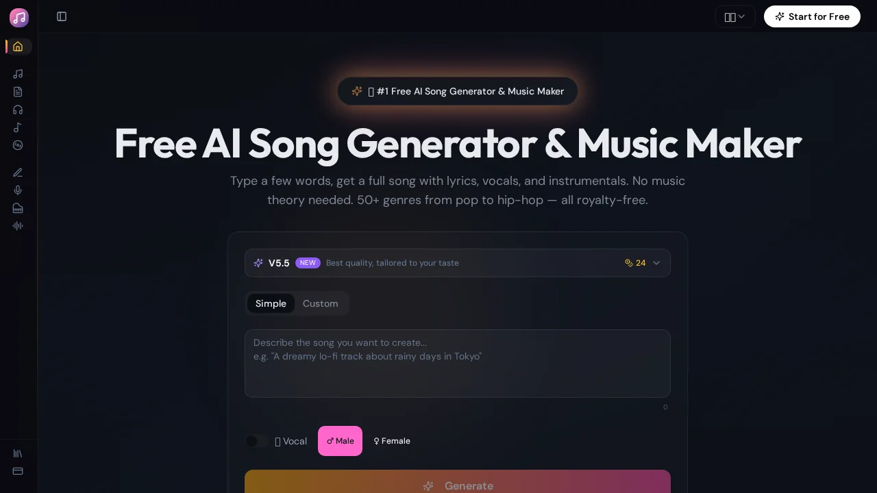 SongAI.io screenshot 1