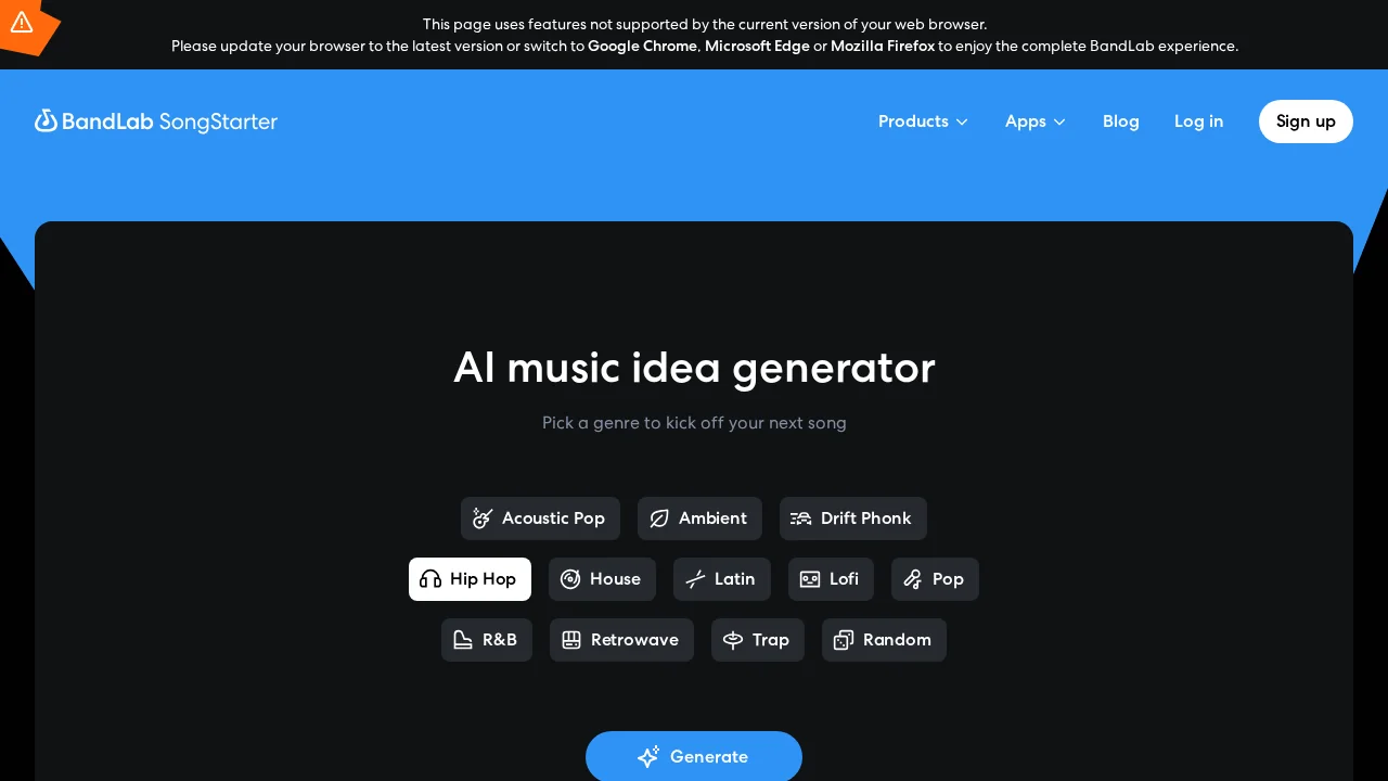 SongStarter by BandLab screenshot 1
