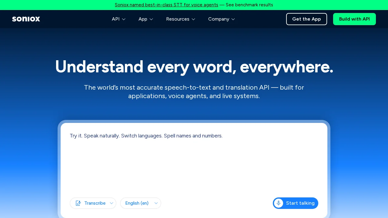 Soniox Speech-to-Text AI screenshot 1