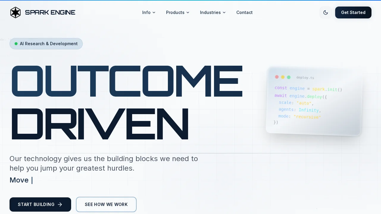 Spark Engine screenshot 1
