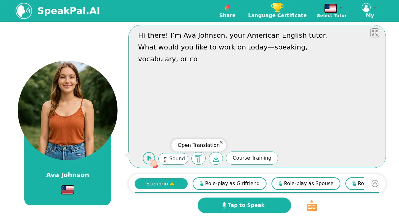 SpeakPal screenshot 1