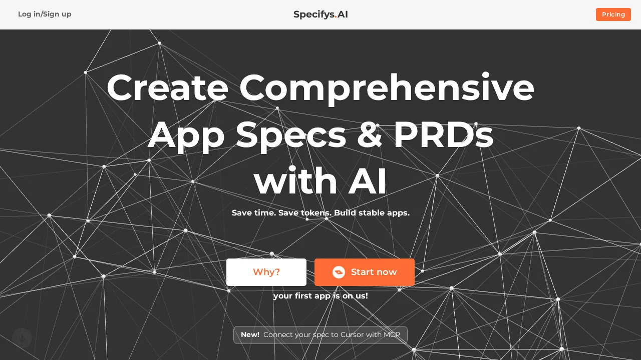 Specifys.ai screenshot 1