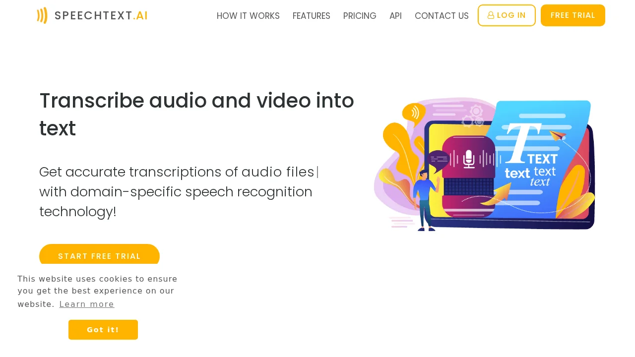 SpeechText screenshot 1