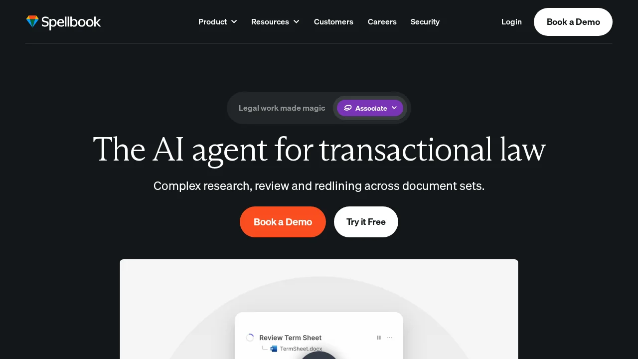 Spellbook Legal AI screenshot 1