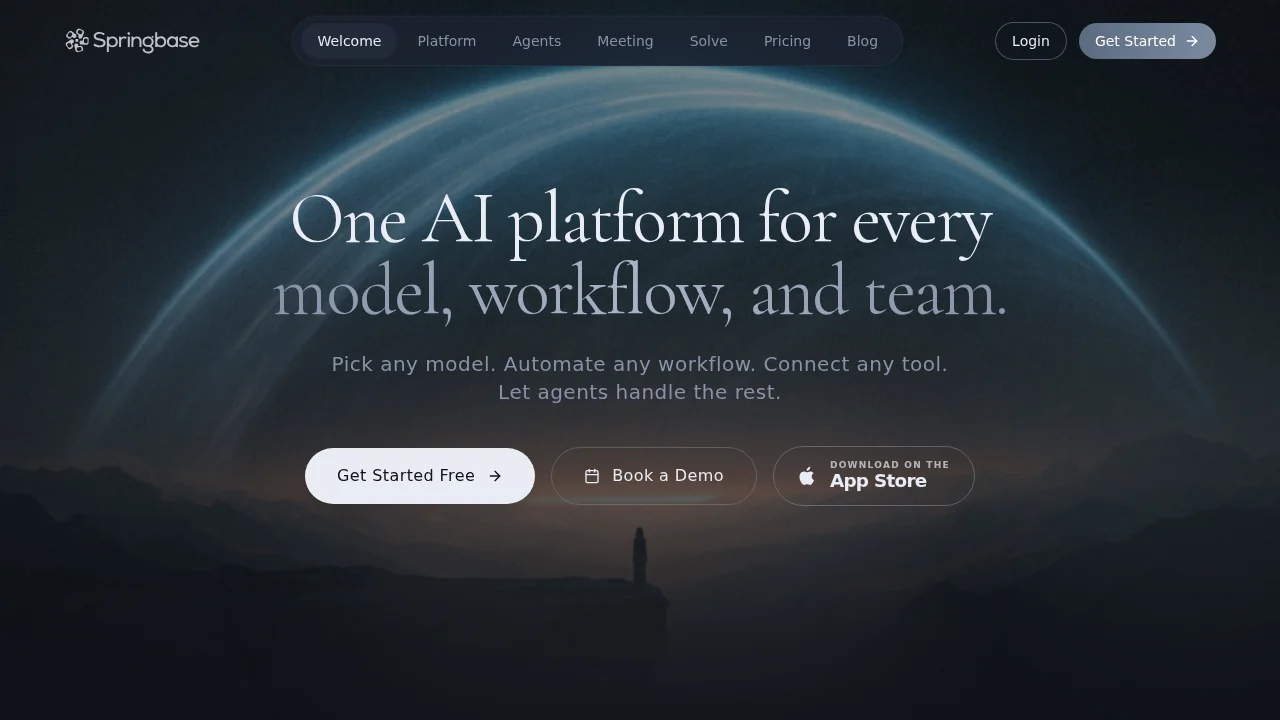 Springbase screenshot 1