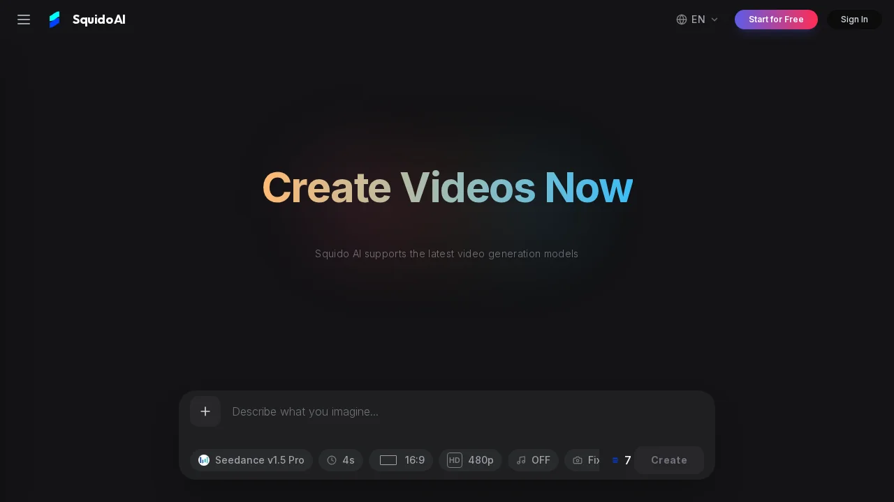 Squido AI - Video Generator screenshot 1