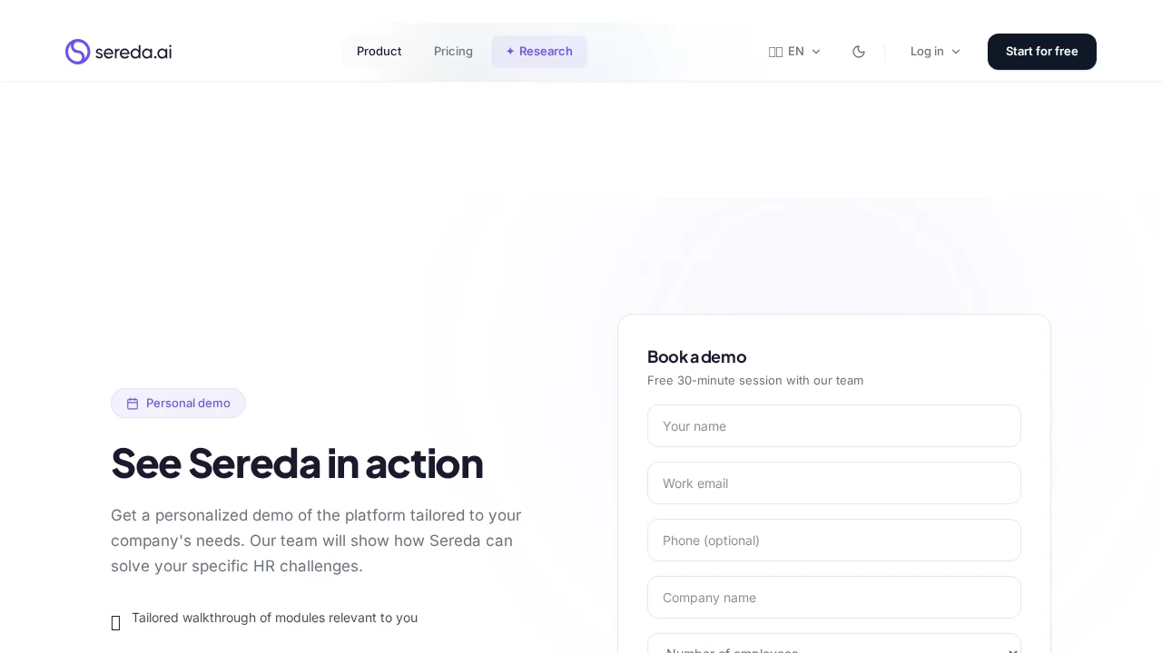 Sreda.ai screenshot 1
