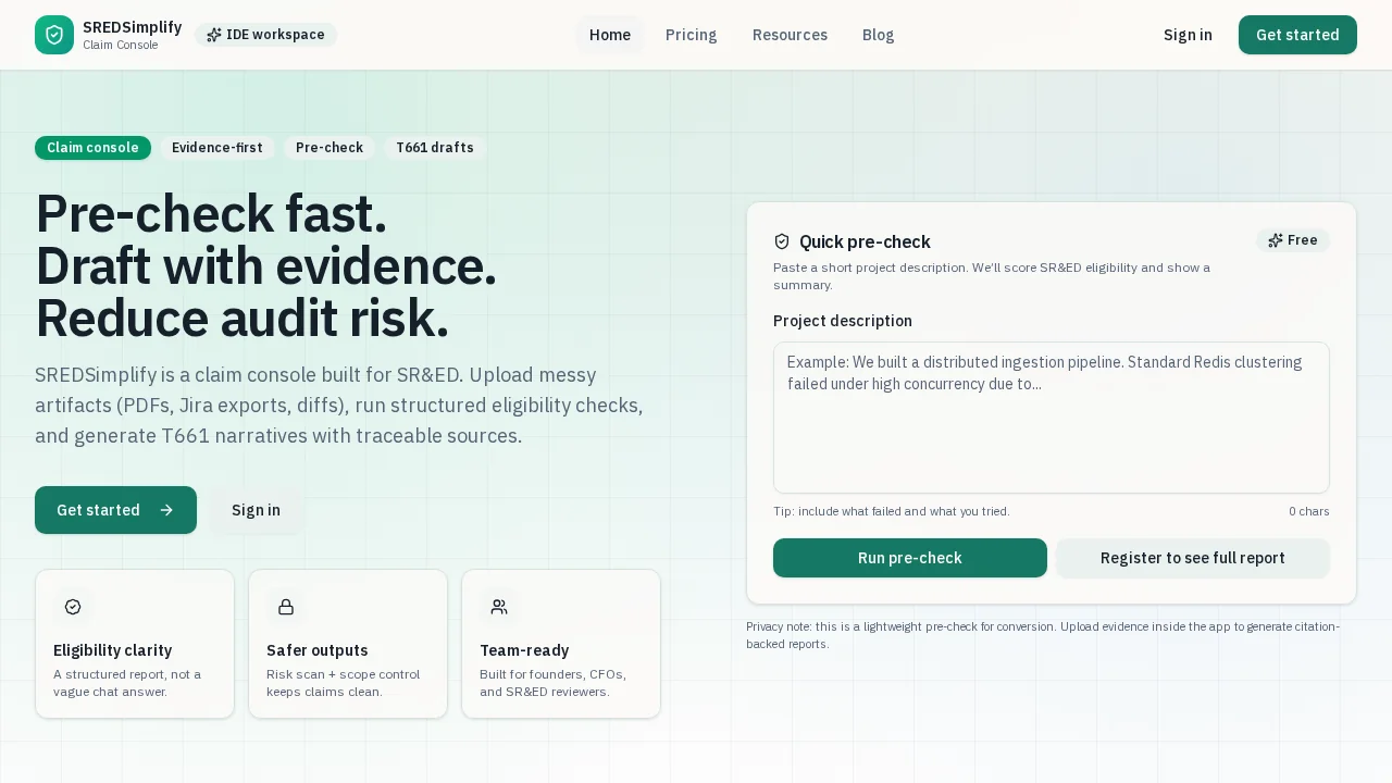SREDSimplify screenshot 1