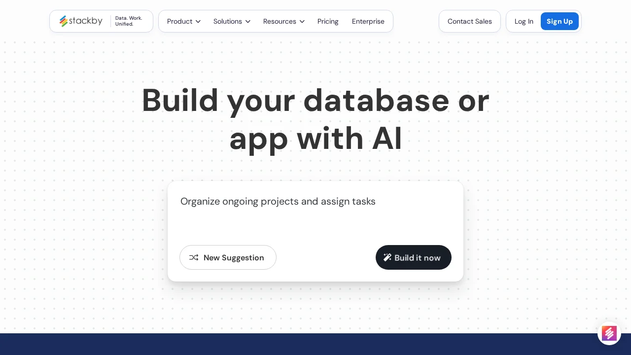 Stackby AI screenshot 1