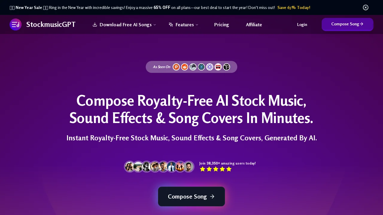 StockmusicGPT screenshot 1