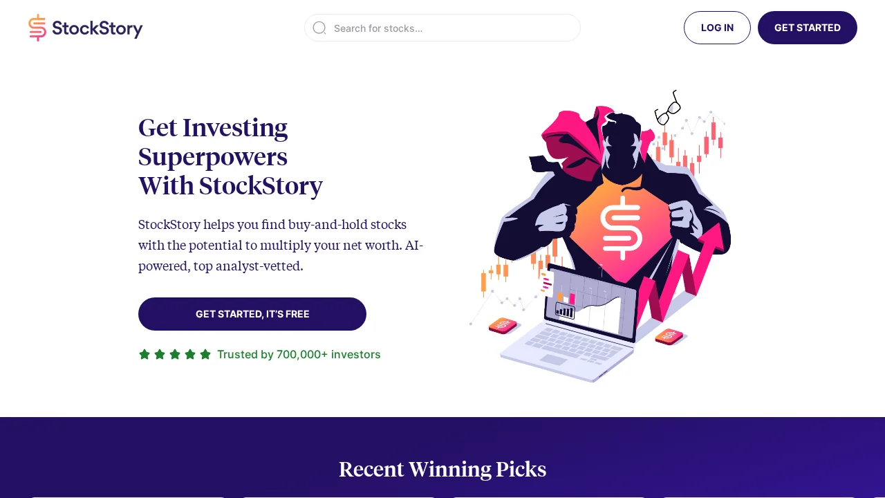 StockStory screenshot 1