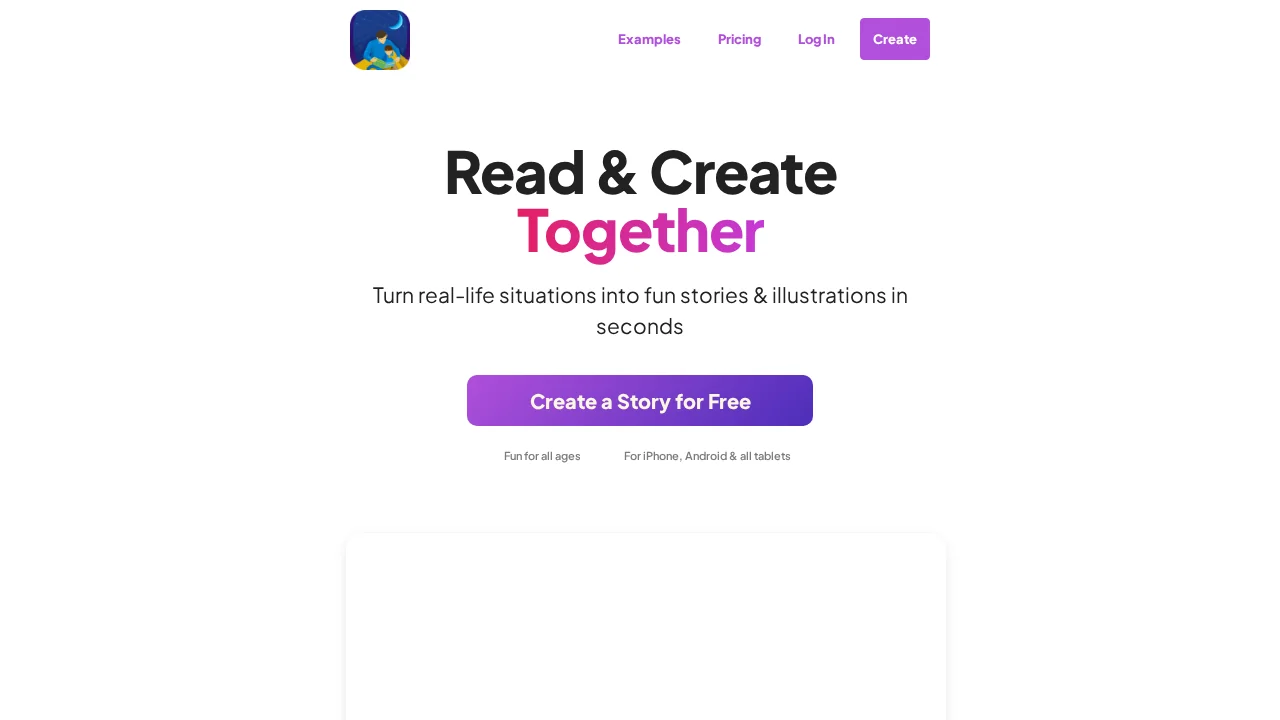 StoriesForKids.ai screenshot 1