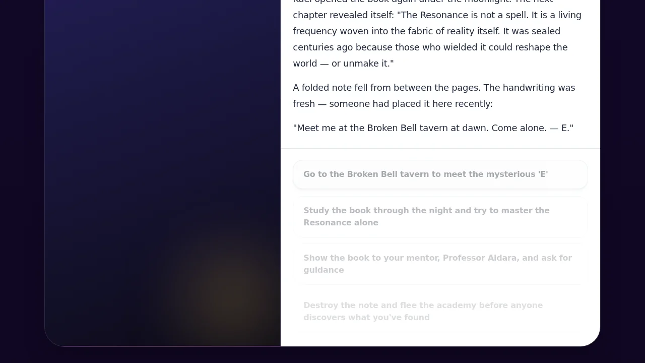 Story AI screenshot 1