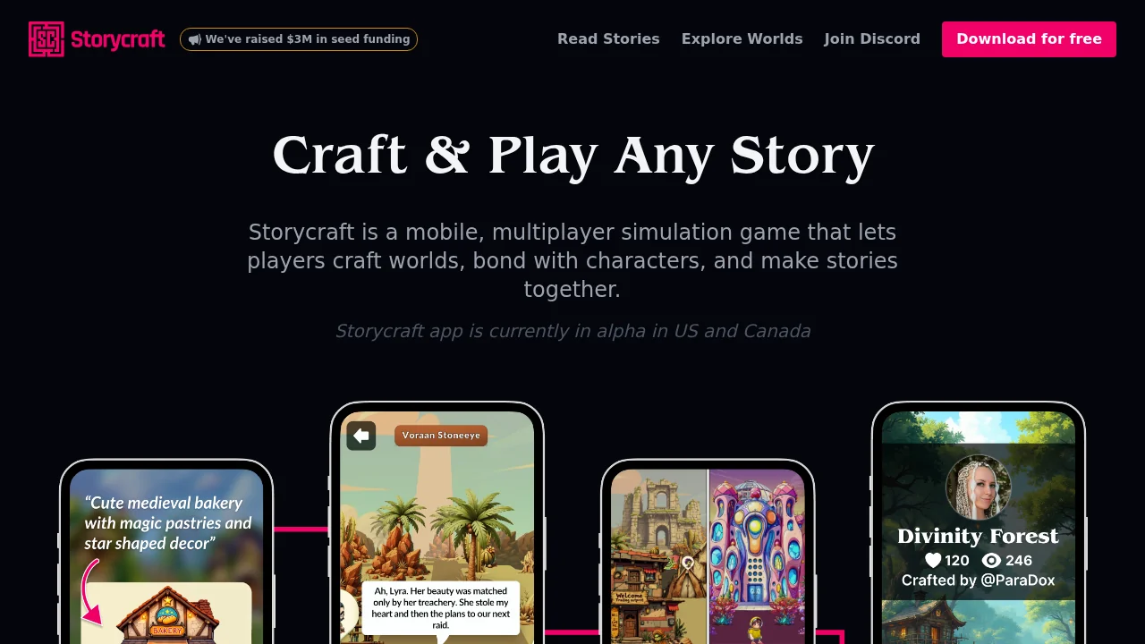 Storycraft screenshot 1