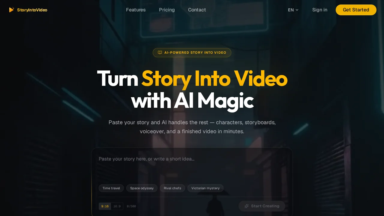 StoryIntoVideo screenshot 1